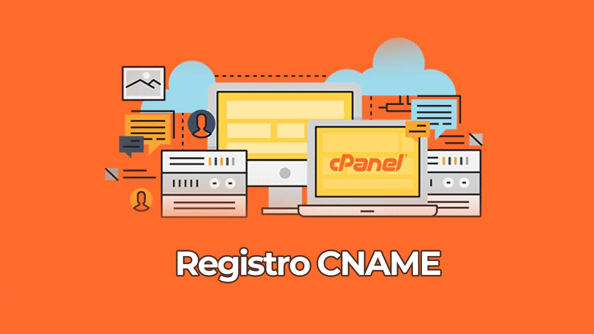 crear un registro del tipo CNAME en el cPanel